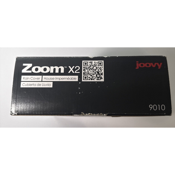 Joovy Zoom X2 Stroller Rain Cover, Transparent #9010 double NEW - Picture 3 of 3